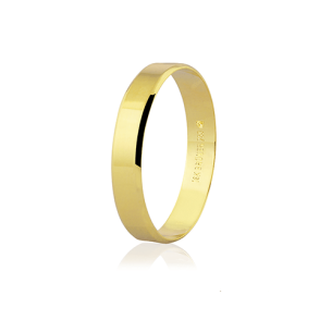 Aliança em Ouro Amarelo 18K 