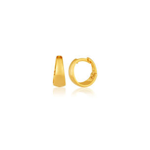 Brinco argola em Ouro Amarelo 18K  