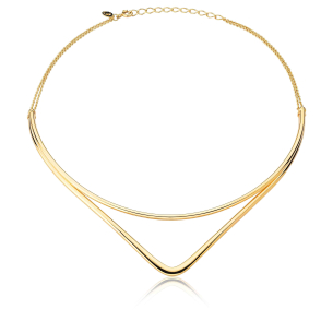 Gargantilha chocker em Ouro Amarelo 18K