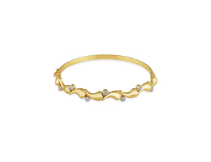 Bracelete Pancho em Ouro Amarelo 18K com Diamantes