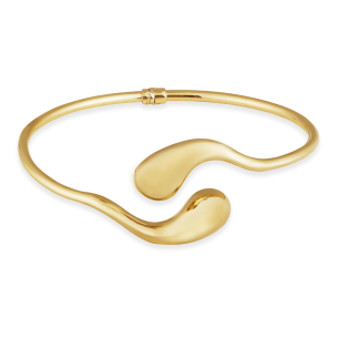 Bracelete Vírgula em Ouro Amarelo 18K