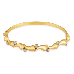 Bracelete Pancho em Ouro Amarelo 18K com Diamantes