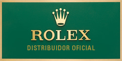 logo rolex verde e dourado